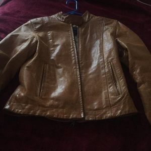 A cute leather jacket